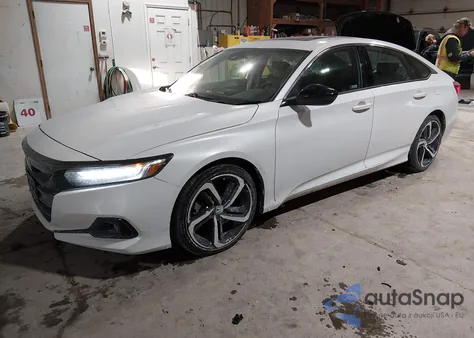 2022 Honda Accord Sport 2.0T z USA, uszkodzony, nr VIN 1HGCV2F32NA022015